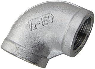 UP100 2PCS 90 Degree Elbow – 1/2″ NPT, Homebrew Hardware, Pump Fitting Stainless Steel