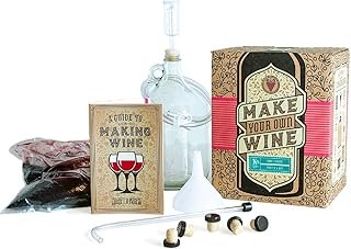 Craft a Brew Home Pinot Grigio Making Kit – Easy Beginners with Ingredients and Supplies – Ultimate Wine Brewing