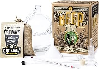 Craft A Brew – Irish Stout – Beer Making Kit – Make Your Own Craft Beer – Complete Equipment and Supplies – Starter Home B…