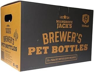 15 x 740ml PET Screw Cap Bottles – Includes Caps Home Brew