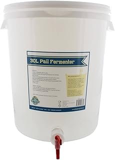 30L Fermenter with Airlock Thermometer & Tap All in One Ferment Home Brew