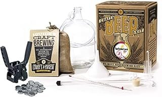 Craft A Brew – Deluxe Brew Kit with Bottling Kit, 1 Gallon (Hefeweizen)