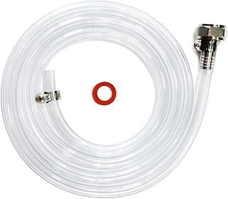 Beer Line Red Gas Line Ball Lock Disconnect for Homebrewing Beer Line Hexnut Beer Line Hexnut