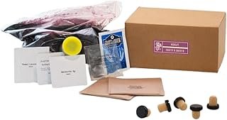 Craft A Brew – Merlot Wine Recipe Kit – 1 Gallon – Ingredients for Home Brewing Wine – Wine Making Ingredients and Supplies