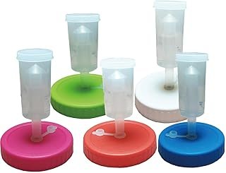 Shengsenfu Fermentation Lids, Airlocks for Fermenting, Mason Tank Fermentation Lids, Fermentation Kit for Wide Mouth Jars …