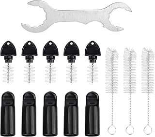 Beer Tap Plug Brush Draft Beer Tap Plugs Set,Beer Tap Plugs Brush Beer Faucet Cap Set,Included 5pcs Draft Tap Stopper Brus…