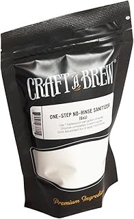 Craft A Brew – One Step No Rinse Cleanser – For Cleaning At Home Brewing Equipment – Non-Foaming Cleanser – Safe & Easy to…