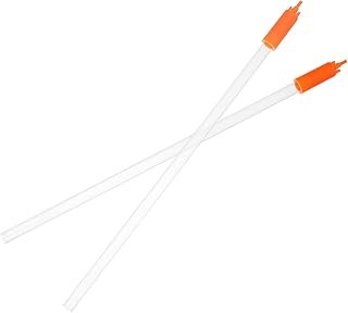 FONDOTIN 2pcs Bottle Stop Valve Bottle Filling Wand Beer Filling Equipment Bottling Wand with Valve Bottling Rod Orange Pl…